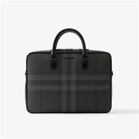 Slim Ainsworth Briefcase in Charcoal 